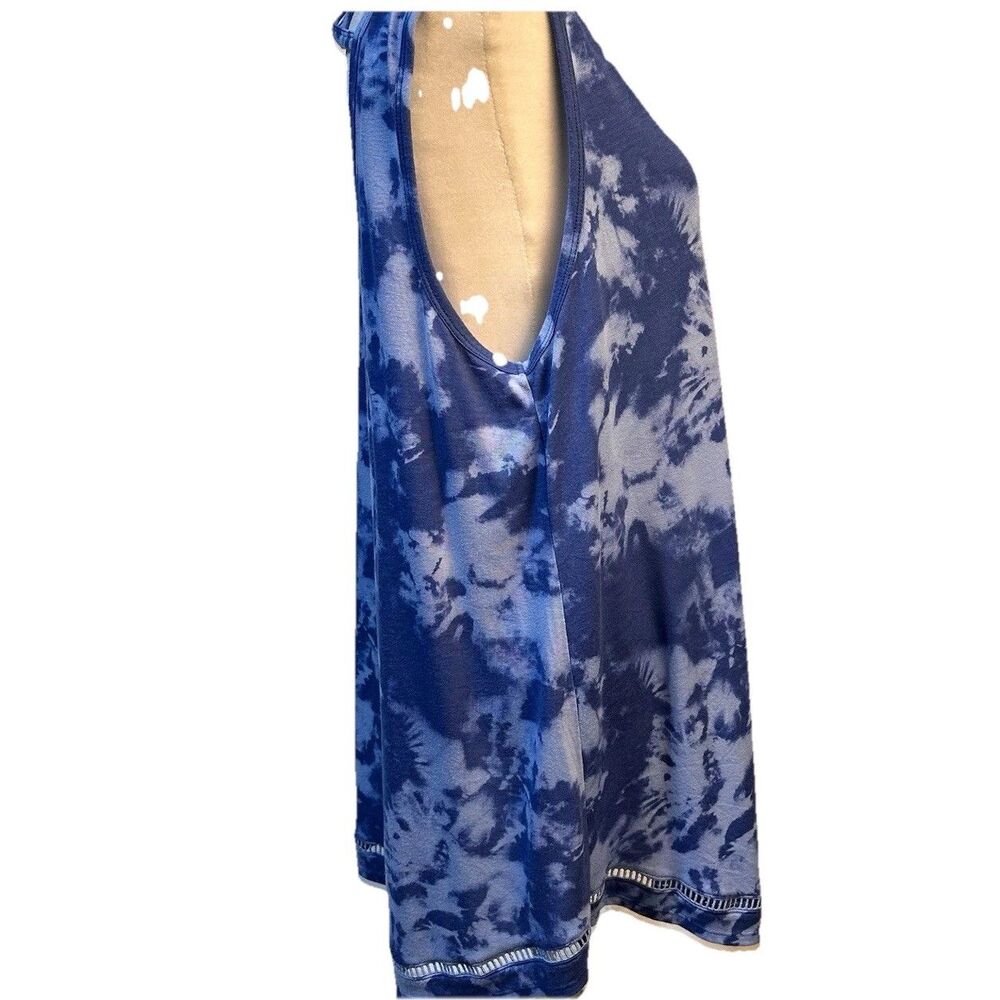 Wave Zone Tie Dye Lake Life Cover Up Size L - Picture 2 of 8